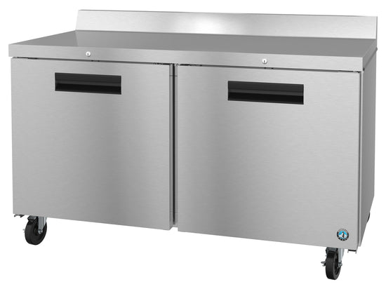 WF60A-01, Worktop Freezer, Two Section with Lockable Stainless Doors