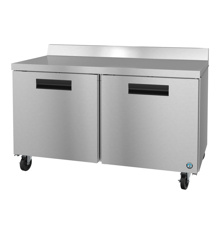 WF60B, Worktop Freezer, Two Section with Stainless Doors